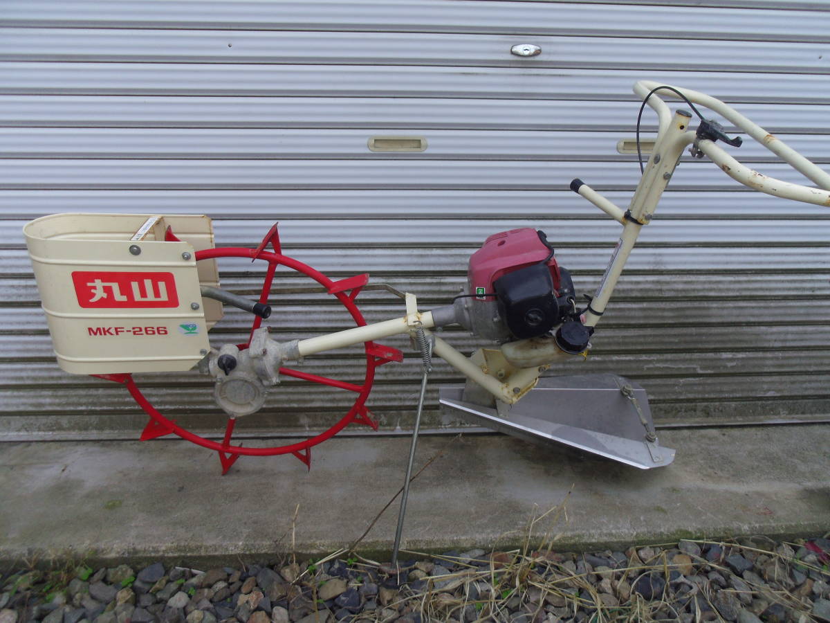 丸山 溝切機 MKF-266 簡易動作確認 現状品 (新潟 www.disdukcapil