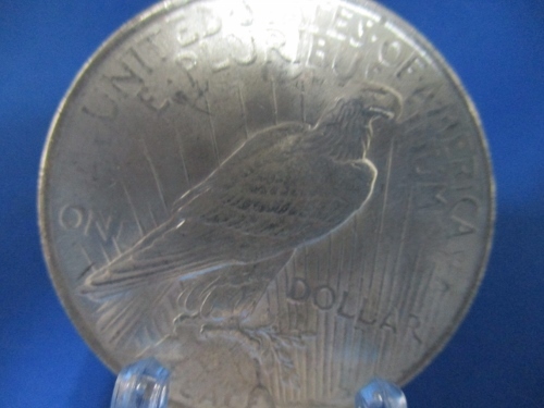 アメリカ 1923年 ピースダラー１ドル銀貨／自由の女神／アンティーク 