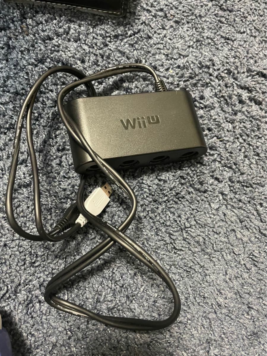 WiiU 接続タップ ゲームキューブコントローラ接続タップ 任天堂スイッチ ゲームキューブコントローラー