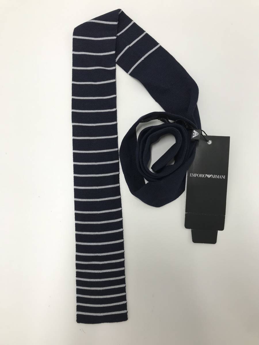 本物 新品 EMPORIO ARMANI エンポリオアルマーニ TIE タイ 340025_画像1