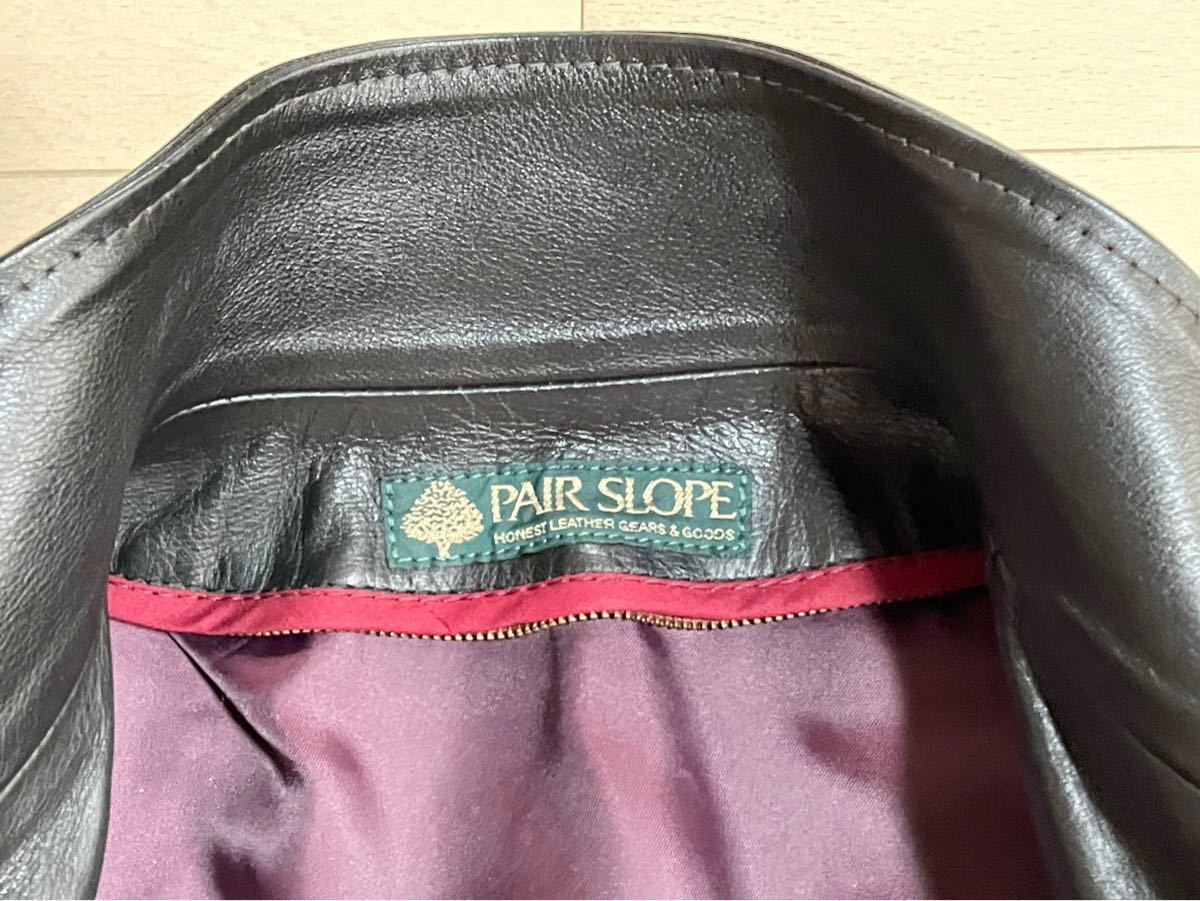 PAIR SLOPE ペアスロープ 最高なお品 レザージャケット ライダース