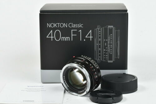 ★新品級★Voigtlander フォクトレンダー NOKTON Classic ノクトン クラシック MC 40mm F1.4 VM♪/d10 ライカ