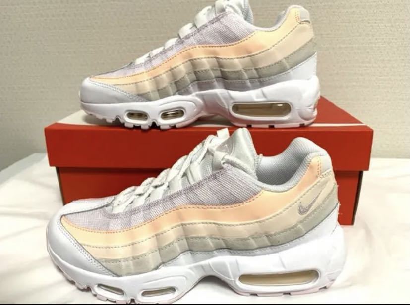 返品?交換対象商品】 NIKE エアマックス95 プレミアム ベージュ 25.0cm