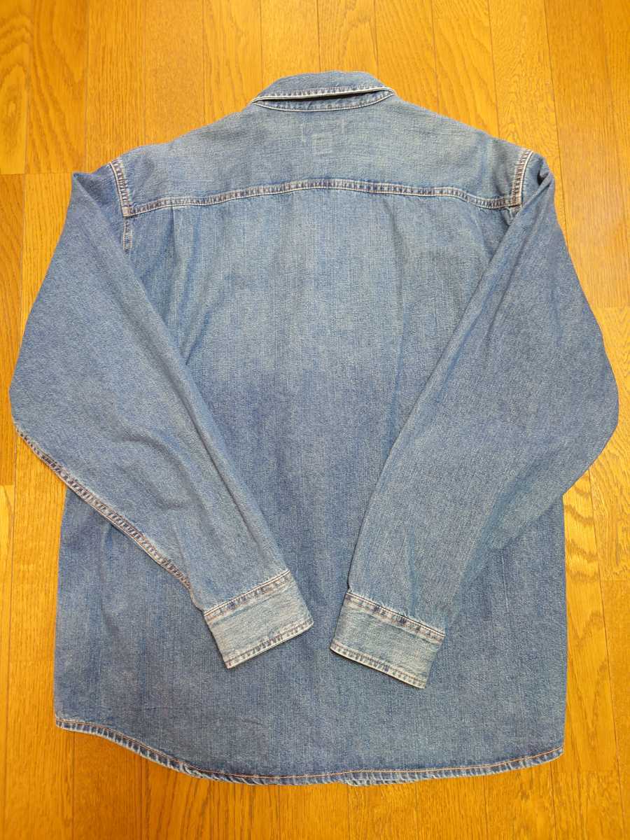 送料無料　GUESS? jeans デニムシャツ　XL　ゲスジーンズ　／（検）A$AP ROCKY　_画像5