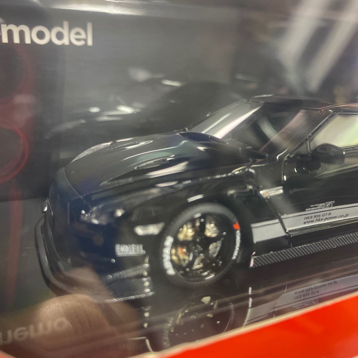 超希少品 1/43 Nissan GT-R R35 HKS [ONEMODEL]