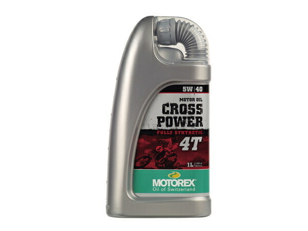 デイトナ 97793 MOTOREX モトレックス CROSS POWER 4T 4サイクルガソリン エンジンオイル 10W60 1L_画像1