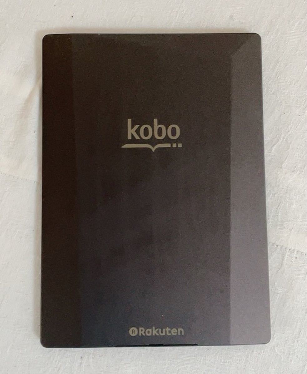 電子書籍リーダー 楽天KOBO 防水機能 黒 カバー付