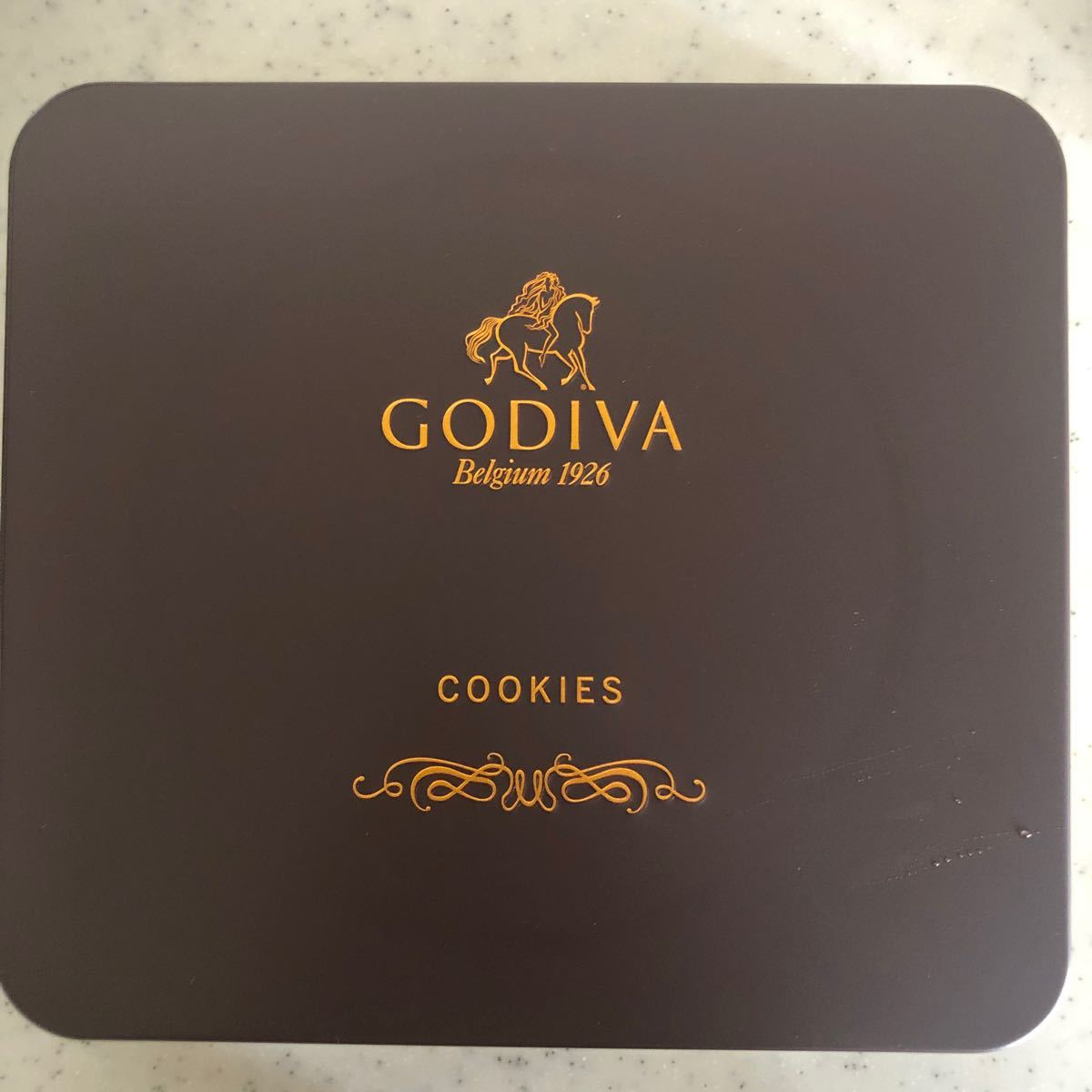 GODIVA クッキーアソート　空き缶