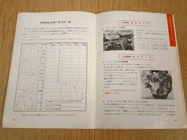 [MAZDA( Mazda )NEW Familia 1000 use instructions ] Orient industry 1963 year about electric wiring diagram equipped 
