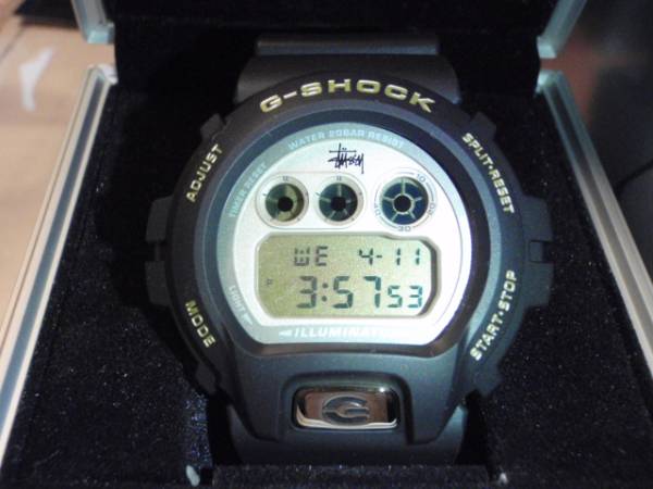 国産】 STUSSY×G-SHOCK 2nd 新品未使用 25周年記念限定 DW-6900STS-9JR