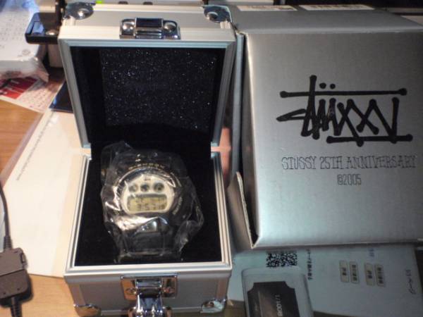 国産】 STUSSY×G-SHOCK 2nd 新品未使用 25周年記念限定 DW-6900STS-9JR