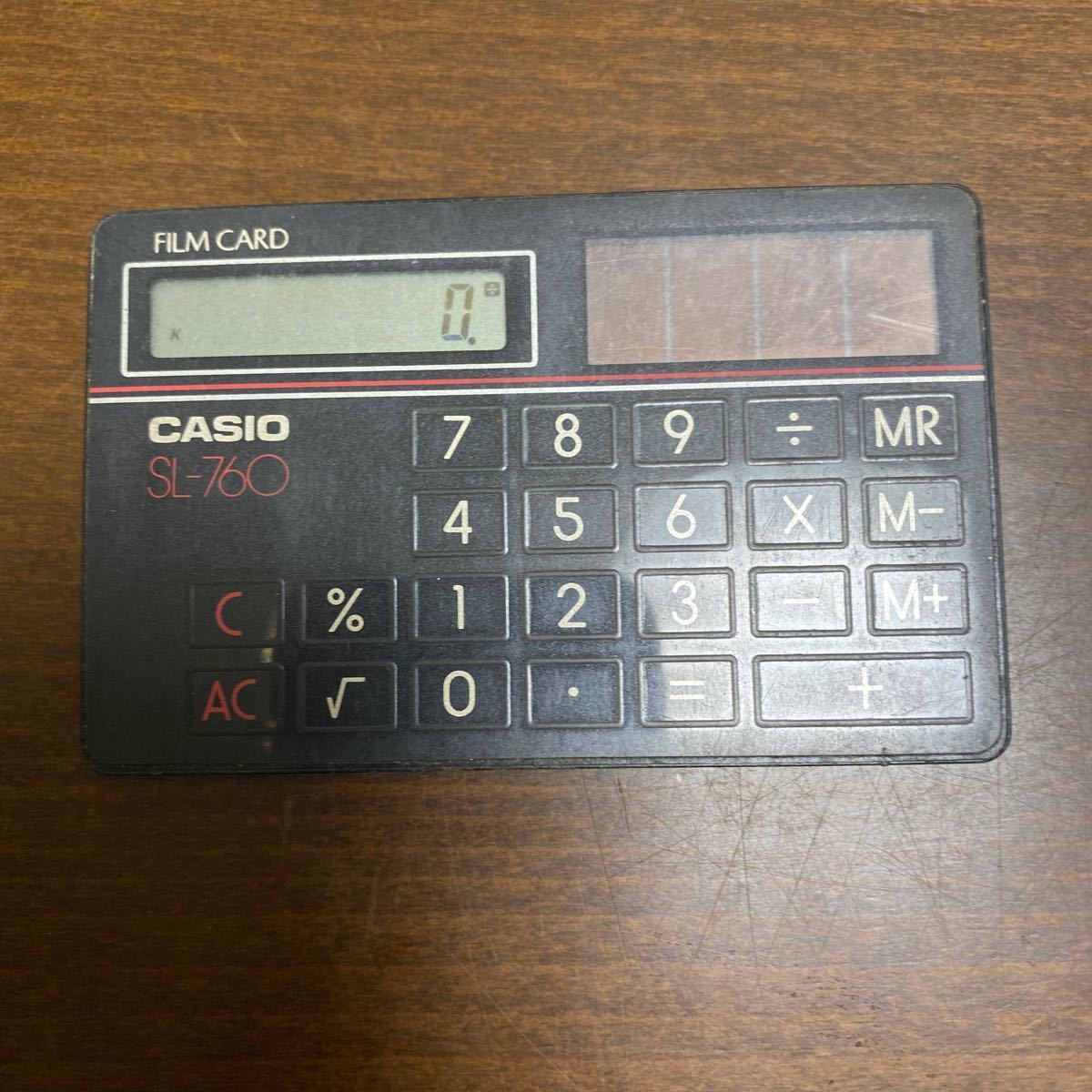 CASIO カード電卓