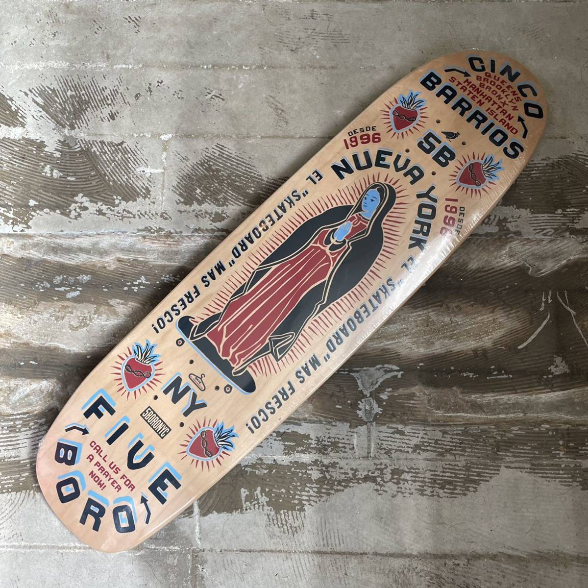 5boro deck 8 0 スケートボード Supreme スケボーデッキ Skateboard