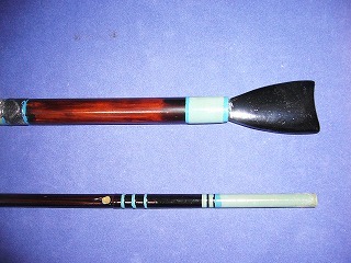 最安価格 横浜竿 キス竿 ② 本漆塗・穂先グラス&胴矢竹&手元 その他