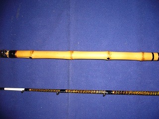 大人気アイテム 横浜和竿 本漆塗り カワハギ竿/1.75m・インロー二本継 その他
