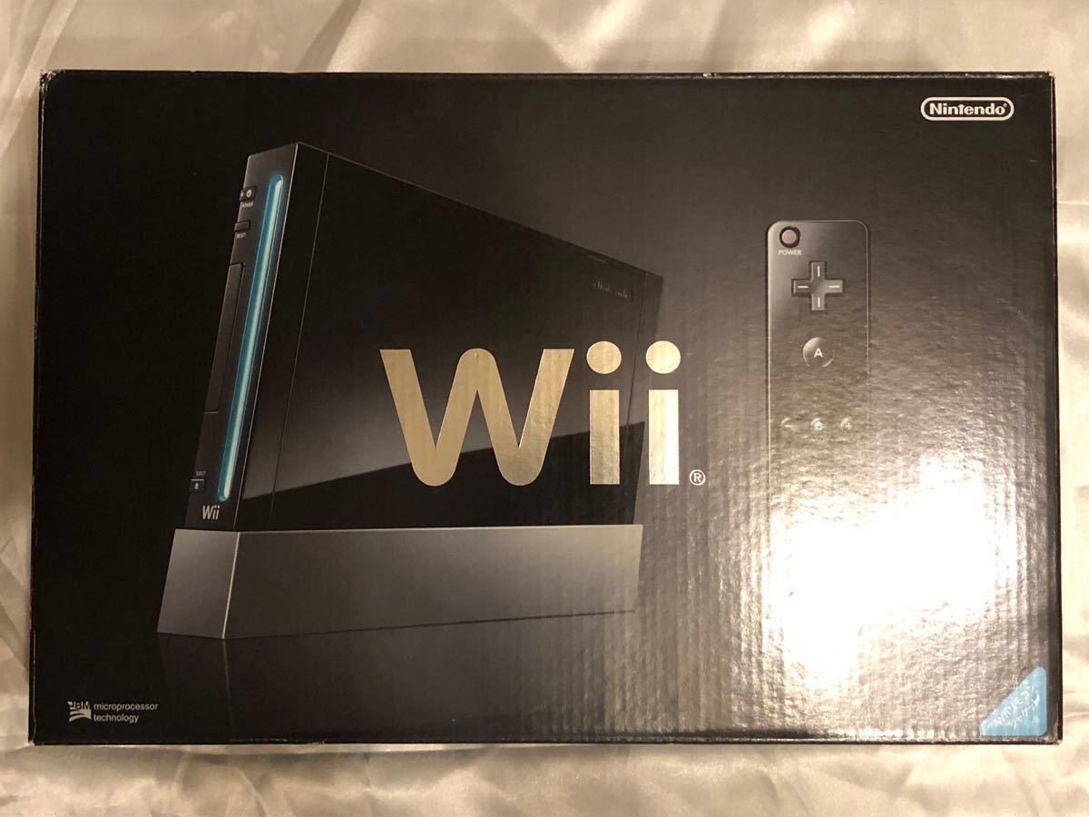 ニンテンドーWii クロ 付属品完備+モーションプラス