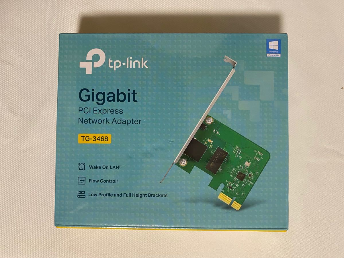 ギガビット PCI エクスプレス ネットワークアダプター TG-3468