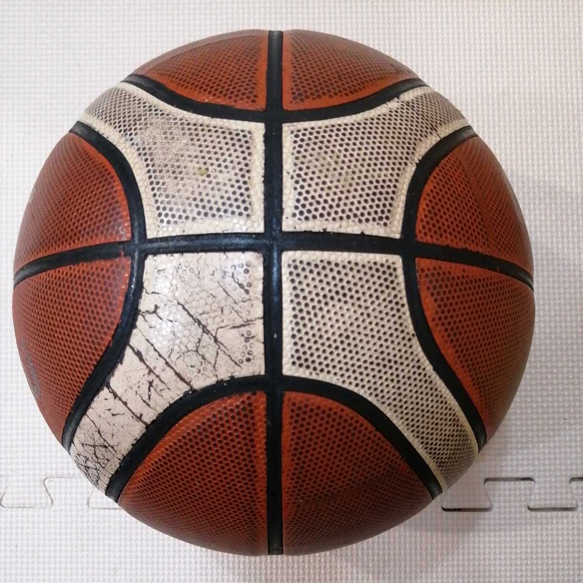  use item records out of production complete sale goods basketball 7 number natural leather made 12 surface body [molten BGL7X GL7X]( inspection ) moltenmoru ton MIKASAmikasaBGL7 GL7 (3)