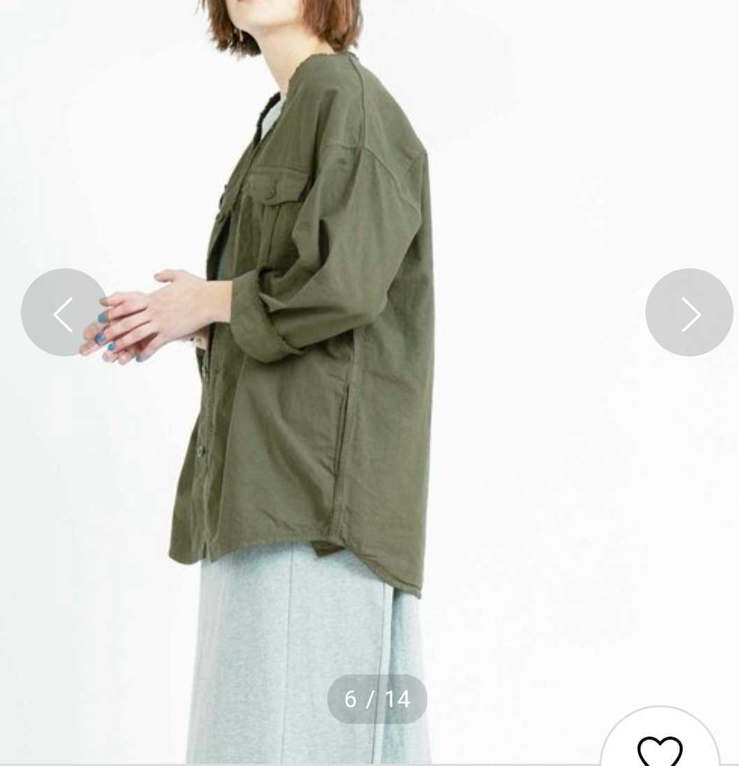 未使用 ジョンブル 日本製 リメイクサファリシャツ ジャケット