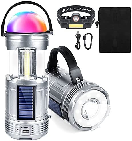 キャンプランタン キャンプランプ usb充電式ランタン USB/ソーラー充電式 高輝度 LEDランタン LED懐中電灯