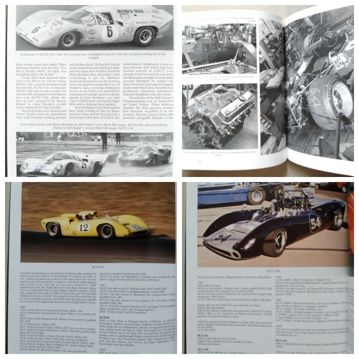 【英語】LOLA T70：THE RACING HISTORY & INDIVIDUAL CHASSIS RECORD：REVISED & ENLARGED 3RD EDITION【ページ内に難有り】_画像9