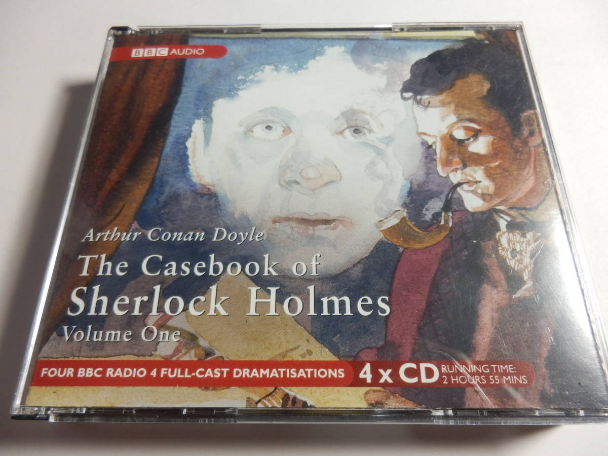 4CDs/BBC:Radio/Sherlock Holmes Casebook Vol.1/シャーロック.ホームズ/クライヴ.メリソン/マイケル.ウィリアムズ/British English_画像1