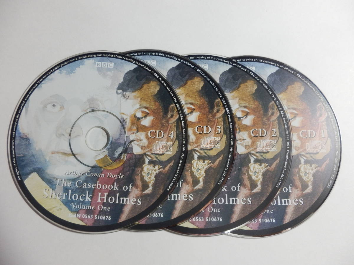 4CDs/BBC:Radio/Sherlock Holmes Casebook Vol.1/シャーロック.ホームズ/クライヴ.メリソン/マイケル.ウィリアムズ/British English_画像3