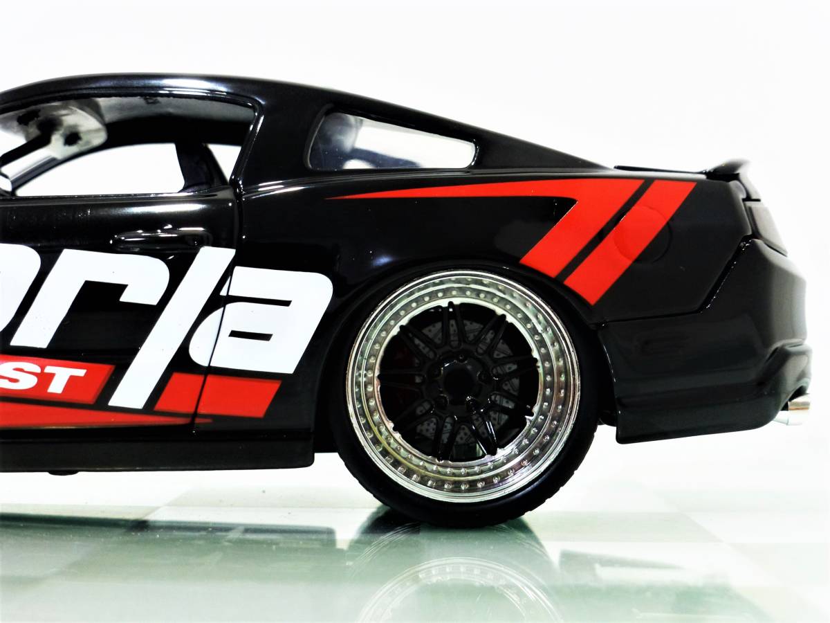 ■JADA TOYS 1/24 2010 FORD MUSTANG GT BLACK②■フォード マスタング 47_画像5