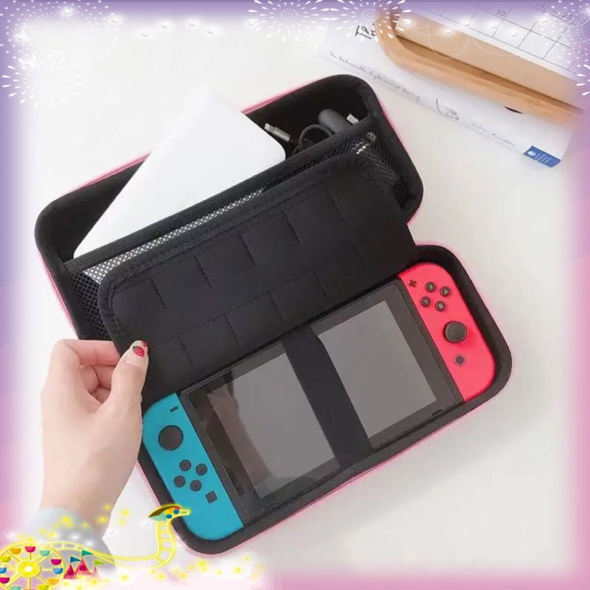 Nintendo Switch 収納 ケース ダッフィー ＆ フレンズ