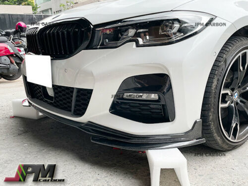 M Performance STYLE カーボン BMW G20 G21 Mスポーツ M340i 2019+ フロントリップスポイラー3PCS_画像3