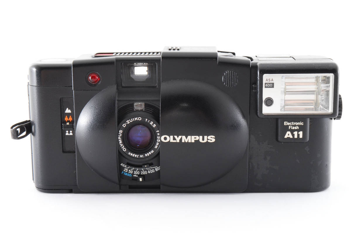 ★☆Olympus オリンパス XA2 D.Zuiko 35ｍｍ F3.5 Electroflash A11 コンパクトカメラ☆★_画像3