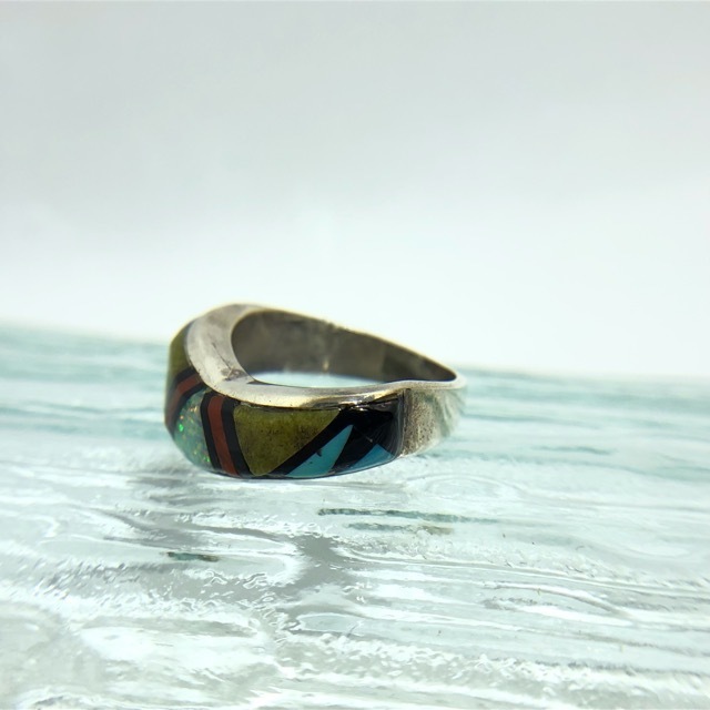  серебряное кольцо индеец ювелирные изделия кольцо серебряный аксессуары кольцо 11.5 номер 097
