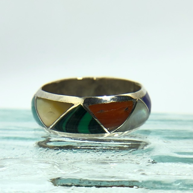  серебряное кольцо индеец ювелирные изделия кольцо серебряный аксессуары кольцо 11.5 номер 096