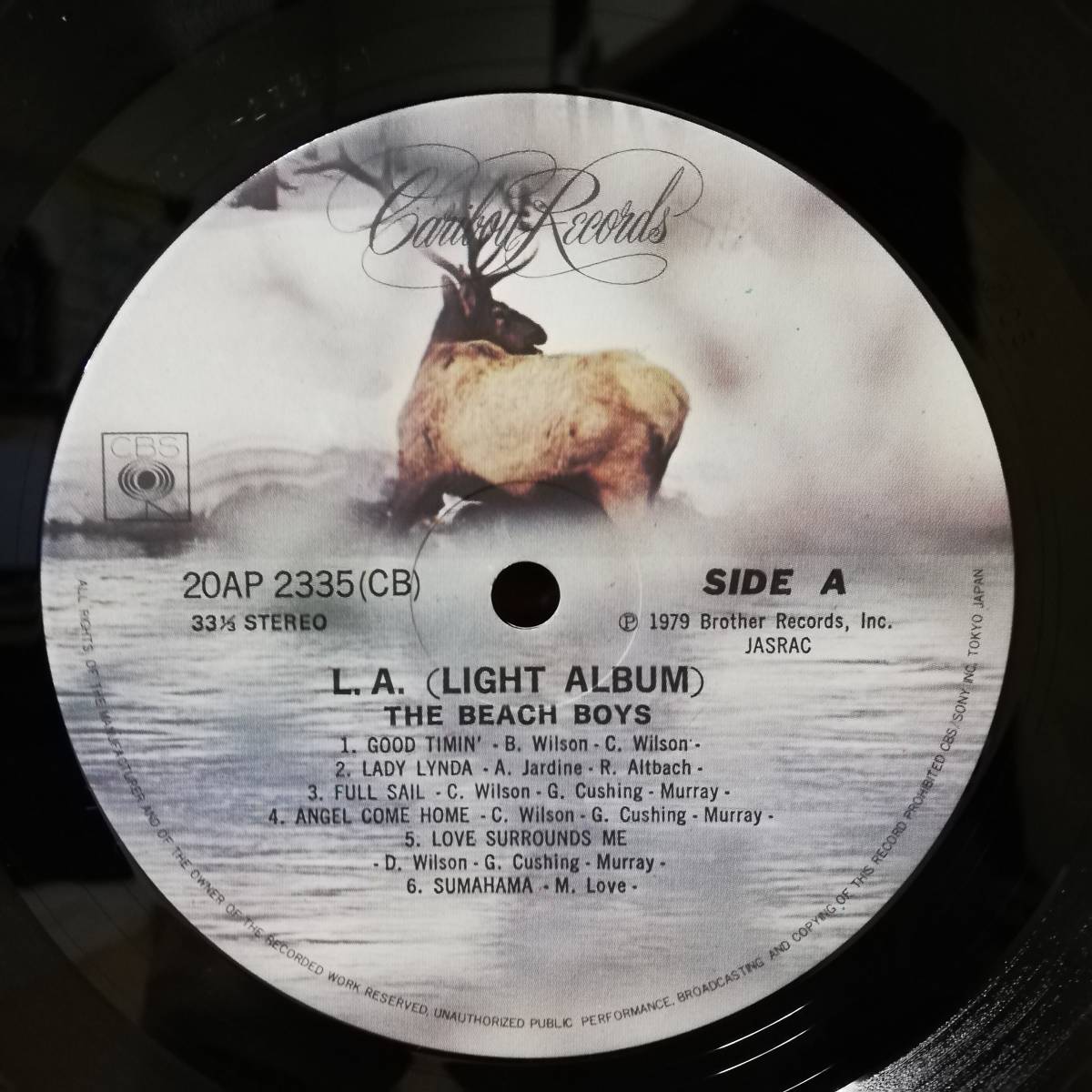 【LP】The Beach Boys L.A. - 20AP2335 - *14_画像5