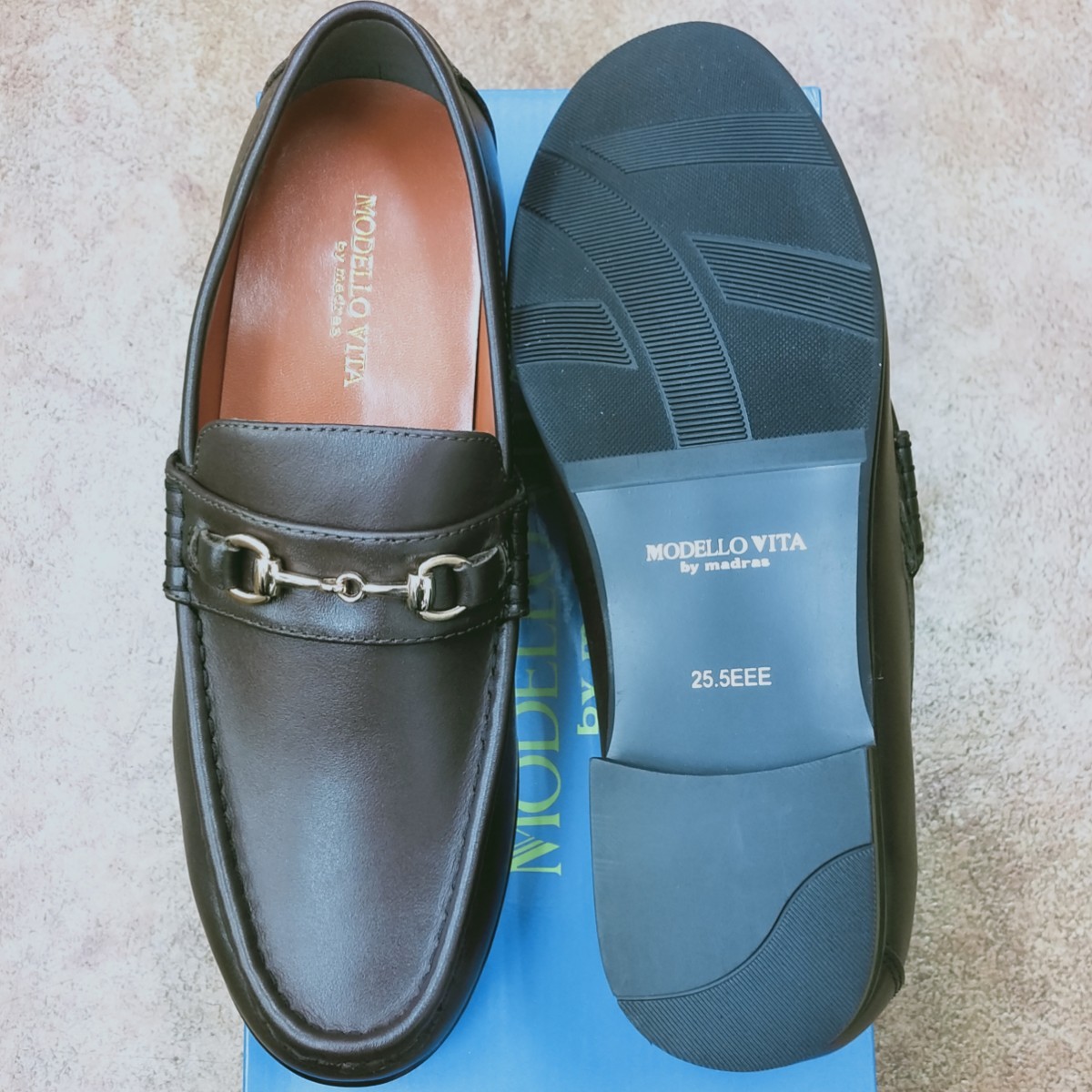 25.5cm　:新品　マドラス　MODELLO  VITA  紳士靴