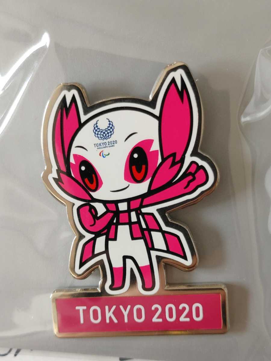 東京2020オリンピック★★最終価格、パラリンピックマスコットピンバッジセット(新品送料無料)ピクトグラム袋付き