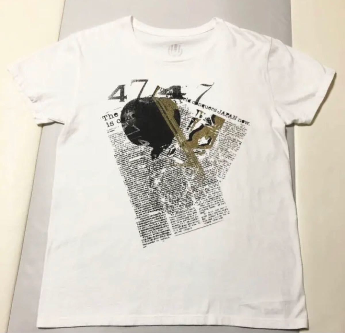 UVERworld 2011 47/47 ツアー Tシャツ  ライブ　グッズ　S ウーバーワールド　グッズ　ファン