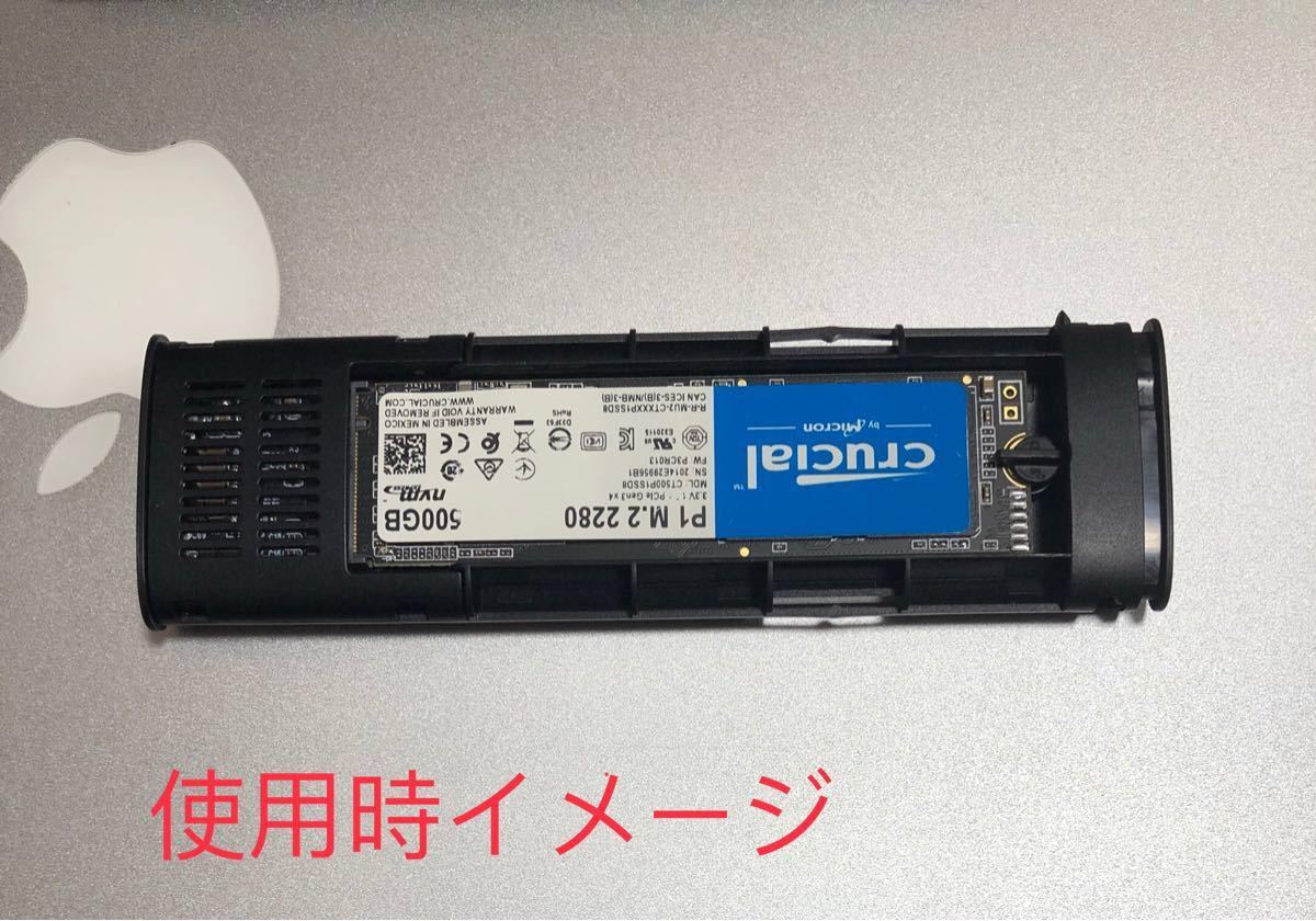M.2 SSD (Sata) USB3.0~GEN2 アルミ外付ケース  USB A—type Cケーブル(3)