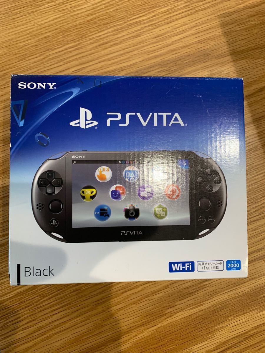 PS Vita PCH-2000 SONY ブラック Wi-Fiモデル PlayStation Vita BLACK