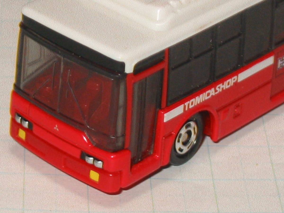 トミカ 93 トミカショップ TOMICA SHOP★三菱ふそう エアロスター エコハイブリッド MITSUBISHI FUSO AERO STAR ベトナム製  の画像9