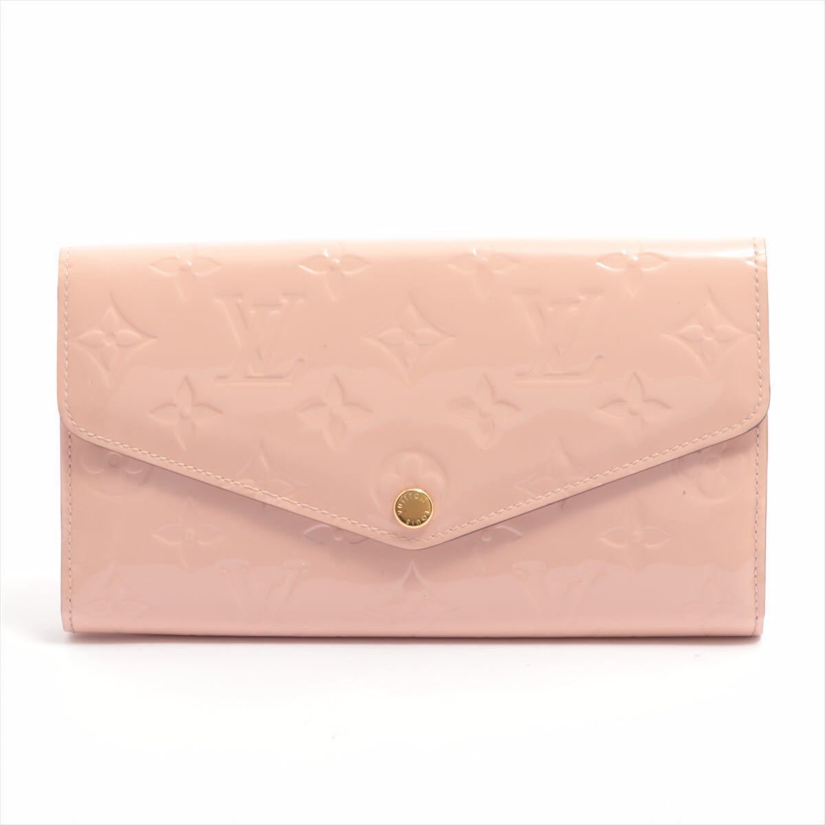 お気に入りの 【LOUIS 長財布 ポルトフォイユ VUITTON エナメル LOUIS