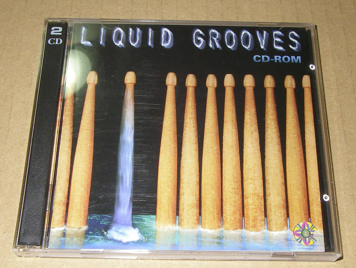 ★SPECTRASONICS LIQUID GROOVES CD-ROM ２枚 AKAI/E-MU/ASR★OK! !★_画像1