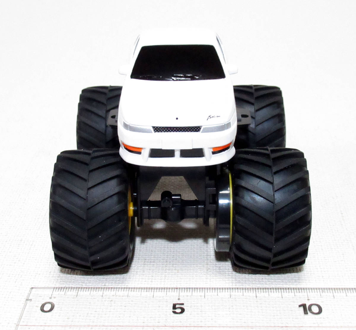  Tamiya wild Mini 4WD Nissan Silvia S-14 latter term type body modified goods mini4WD NISSAN SILVIA S-14