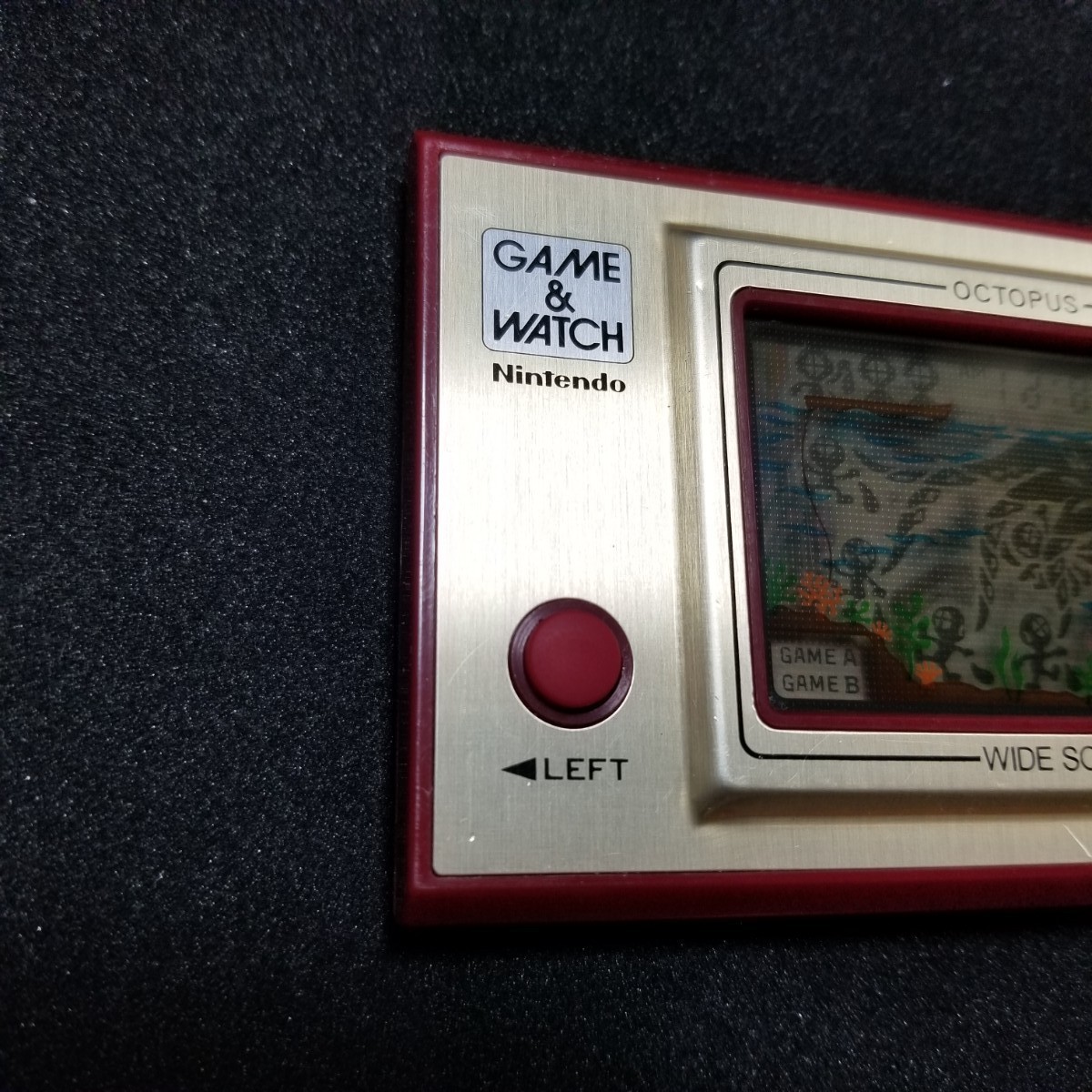 値下げ 美品 任天堂 ニンテンドー ゲームウォッチ GAME & WATCH オクトパス 完動品