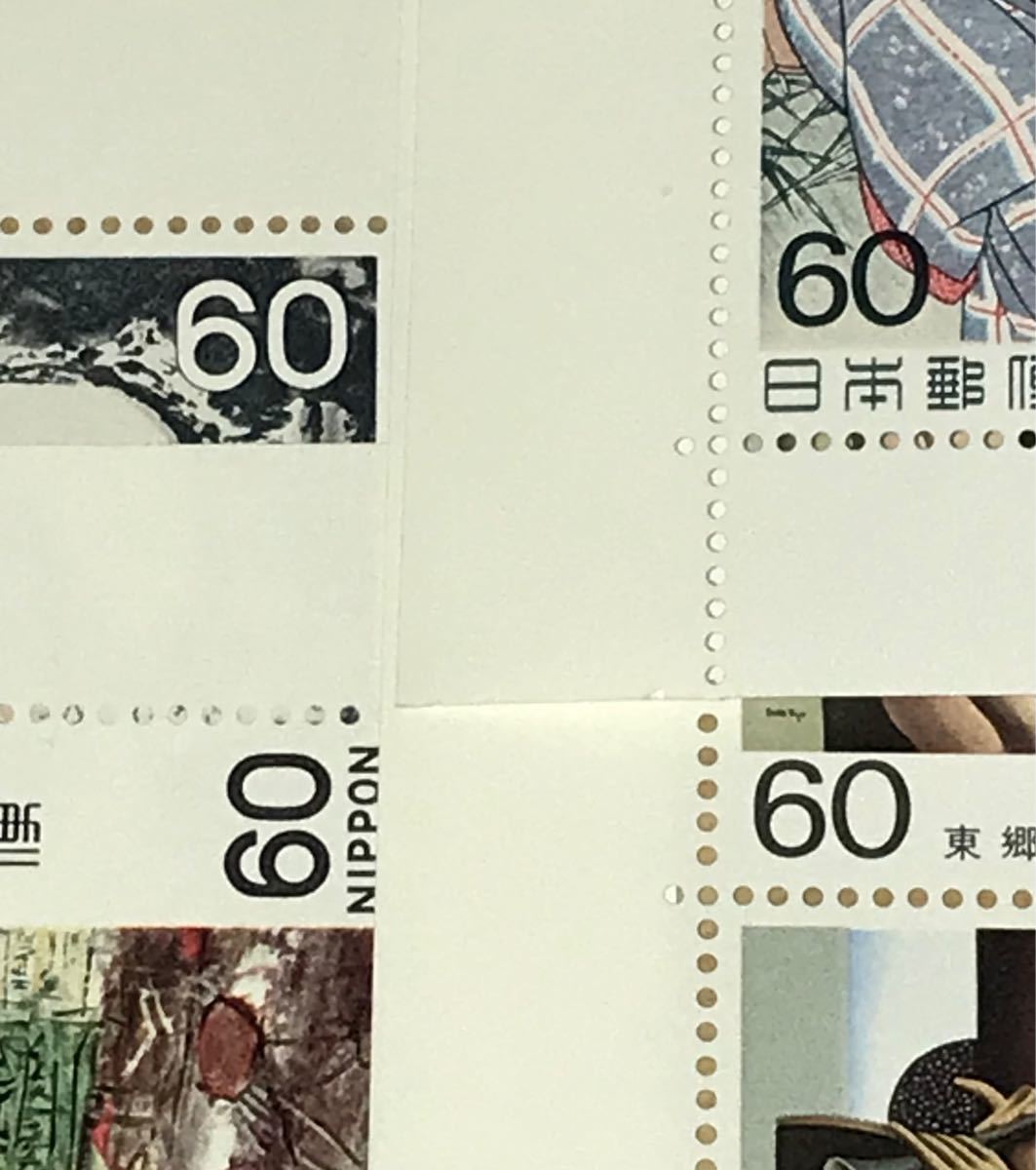 ドラえもん・ムーミン・ポケモンのシール切手、糊式60円記念・特殊切手　額面合計9410円分