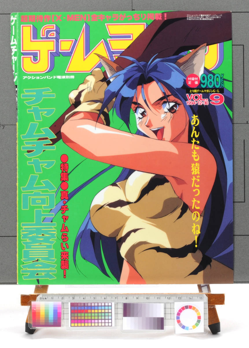 [Delivery Free]1994 SAMURAI SPIRITS Gameland Vol.9 Cover Only ゲームチャージ Vol.9侍スピリッツ チャムチャム 表紙のみ [tag8808]