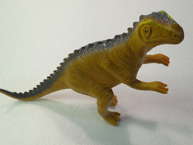 再値下 昔の恐竜フィギュア 1998 ケラトサウルス ceratosaurus おもちゃ 人形 ディスプレイ 置物_画像2