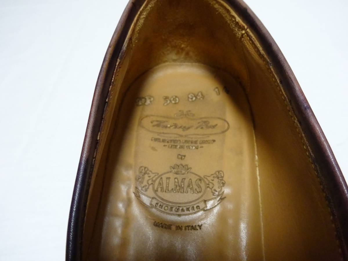 Trading Post by ALMAS trailing post × almas 30 anniversary commemoration модель кожа Loafer кожа обувь ITALY производства 41 25.5-26cm ранг 