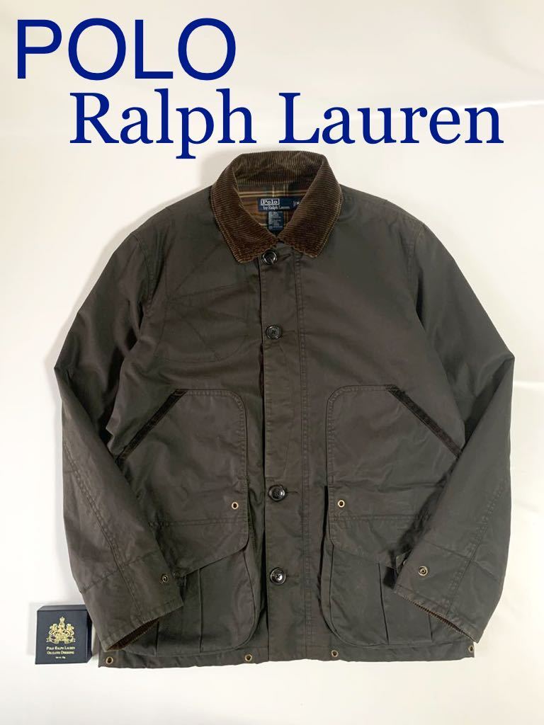 極上美品POLO Ralph Lauren オイルドクロスハンティングジャケット