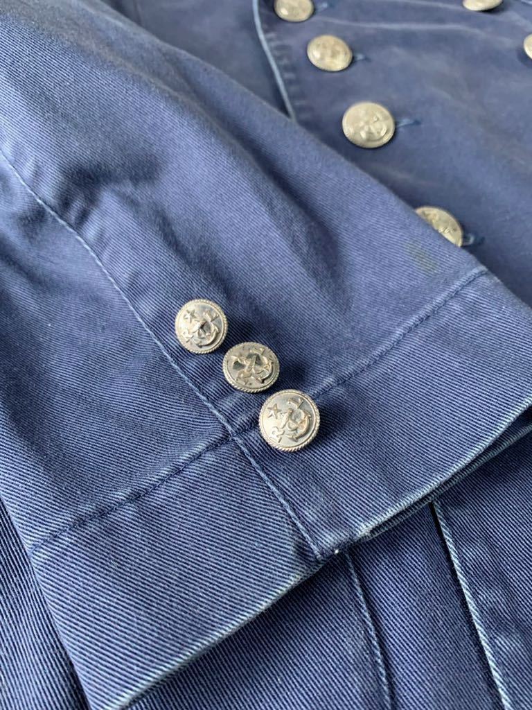 レアPOLO COUNTRY Ralph Lauren ミリタリーネイビージャケット USNAVY